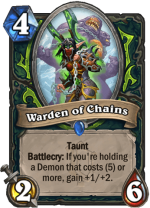 Warden of Chains Card