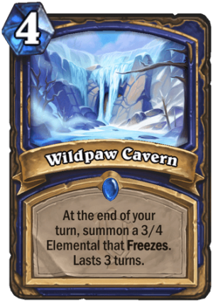 Wildpaw Cavern Card