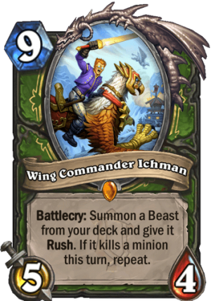 Wing Commander Ichman Card