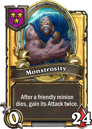 Monstrosity (Tamsin Roame) Card