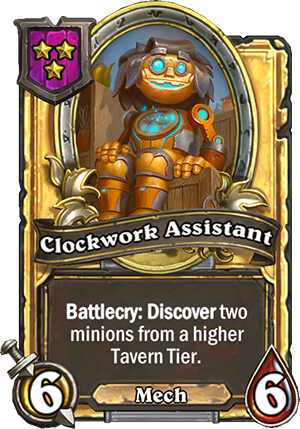 Clockwork Assistant (Infinite Toki) Card