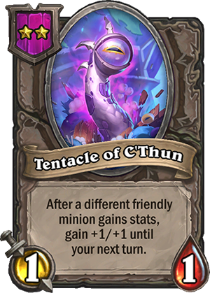 Tentacle of C’thun (C’thun) Card!