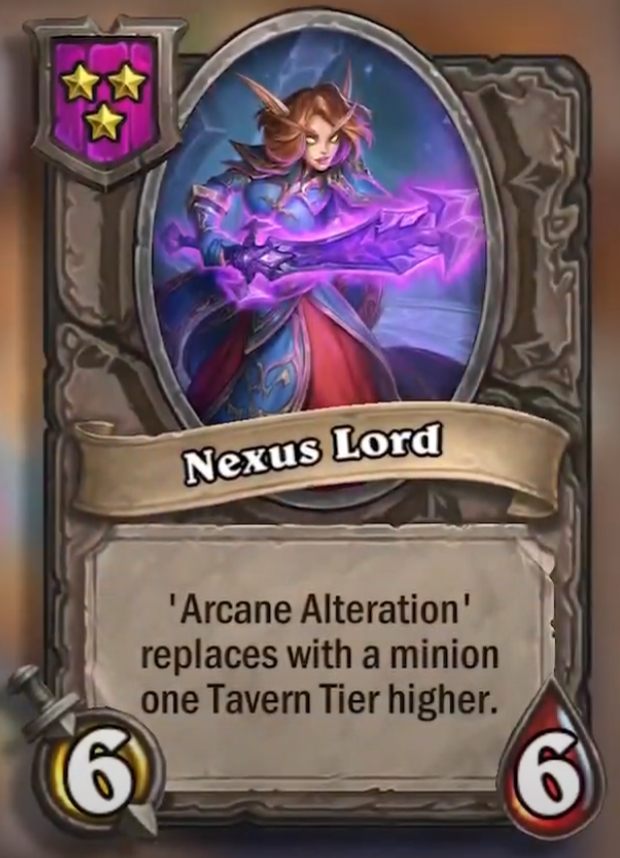 Nexus Lord (Malygos) Card!