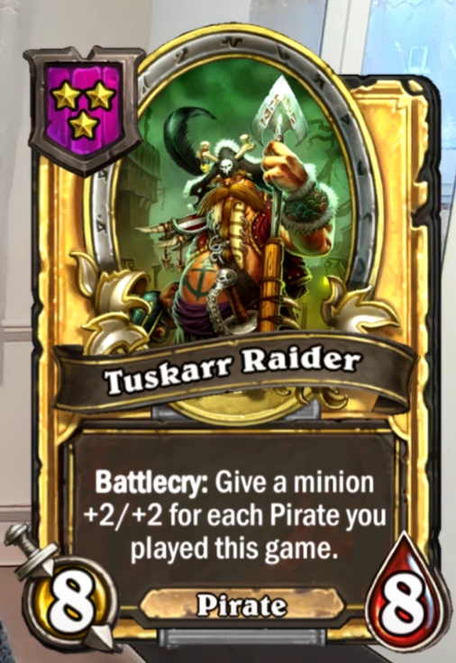 Tuskarr Raider (Patches the Pirate) Card