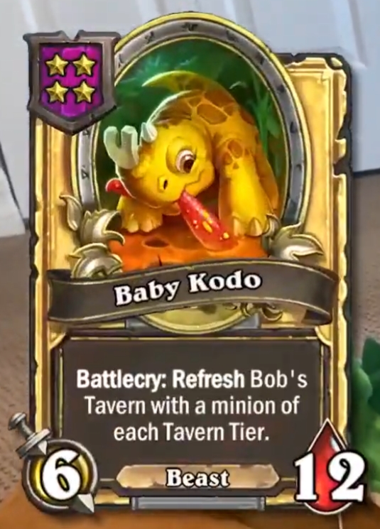 Baby Kodo (Guff Runetotem) Card