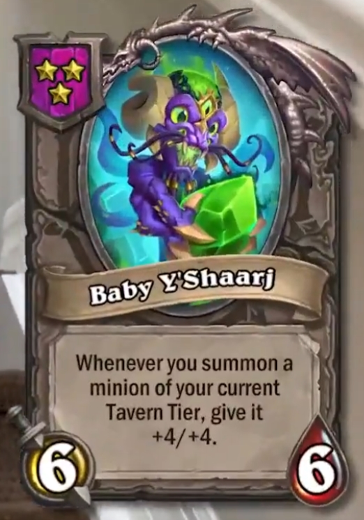 Baby Y’Shaarj (Y’Shaarj) Card!