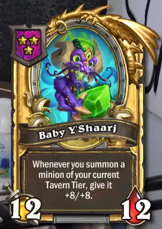 Baby Y’Shaarj (Y’Shaarj) Card