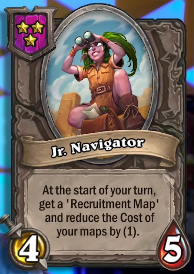 Jr. Navigator (Elise Starseeker) Card!