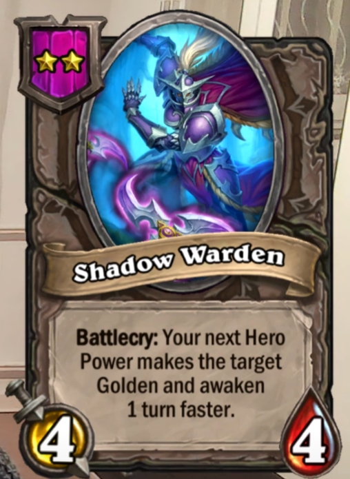 Shadow Warden (Maiev Shadowsong) Card!