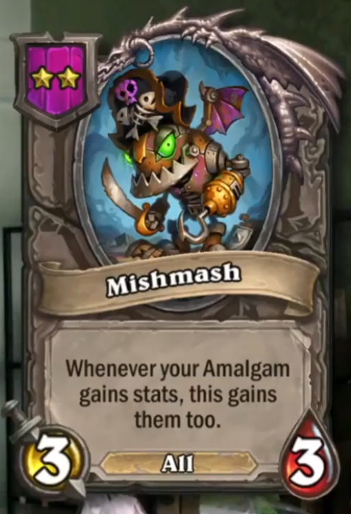 Mishmash (The Curator) Card!