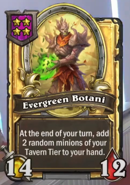 Evergreen Botani (Forest Warden Omu) Card