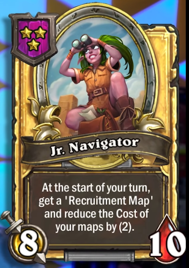 Jr. Navigator (Elise Starseeker) Card