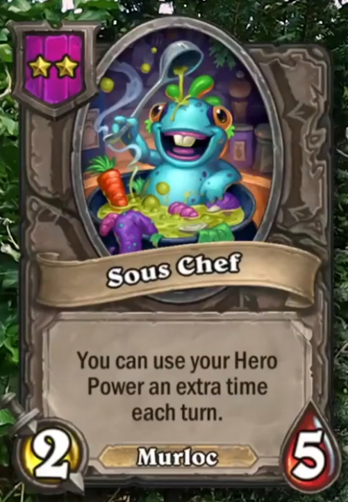 Sous Chef (Cookie the Cook) Card!