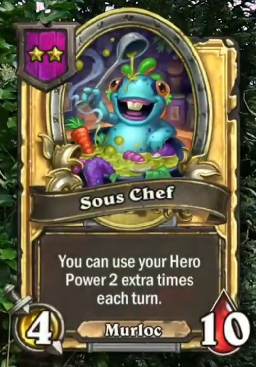 Sous Chef (Cookie the Cook) Card