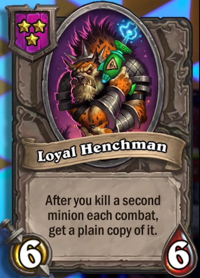 Loyal Henchman (Arch-Villain Rafaam) Card!