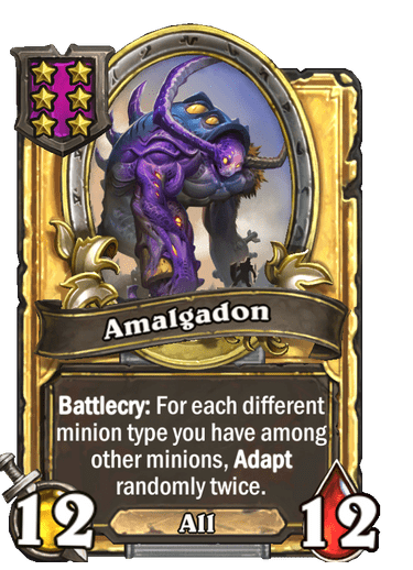 Amalgadon Card