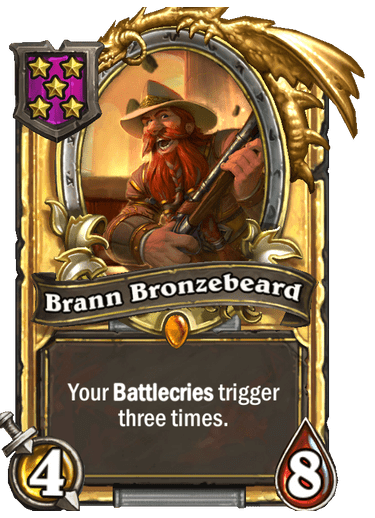 Brann Bronzebeard Card