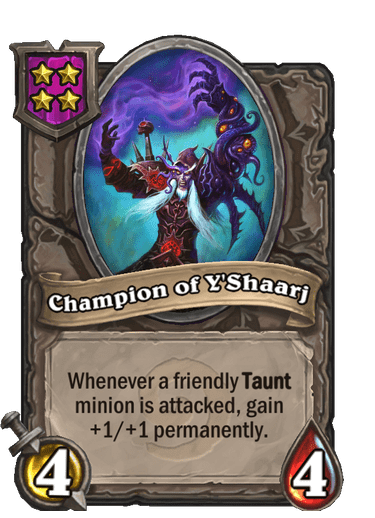 Champion of Y’Shaarj Card!