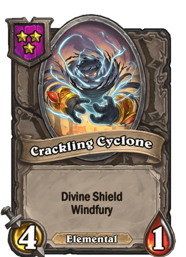 Crackling Cyclone Card!
