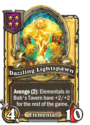 Dazzling Lightspawn Card