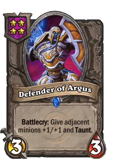 Defender of Argus Card!