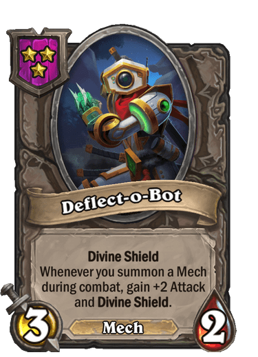 Deflect-o-Bot Card!