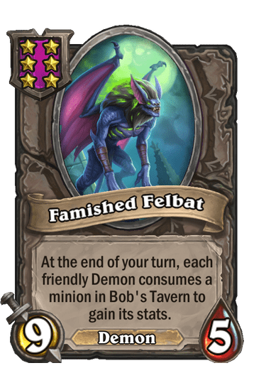 Famished Felbat Card!