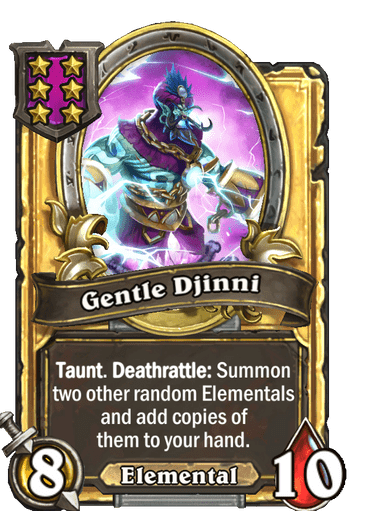 Gentle Djinni Card