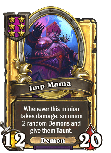 Imp Mama Card