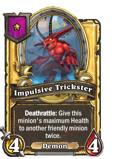 Impulsive Trickster Card