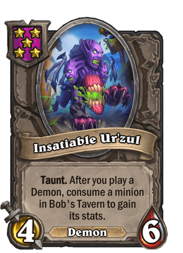 Insatiable Ur’zul Card!