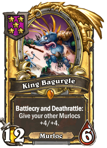 King Bagurgle Card
