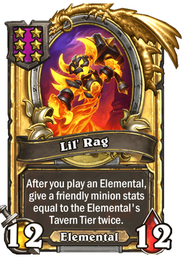 Lil’ Rag Card