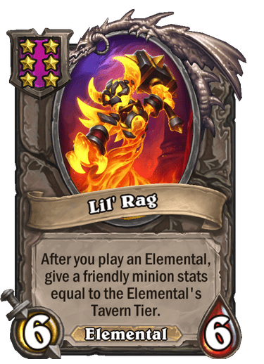 Lil’ Rag Card!