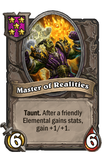 Master of Realities Card!