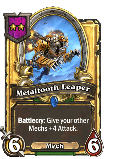 Metaltooth Leaper Card