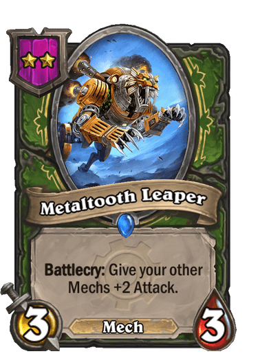 Metaltooth Leaper Card!
