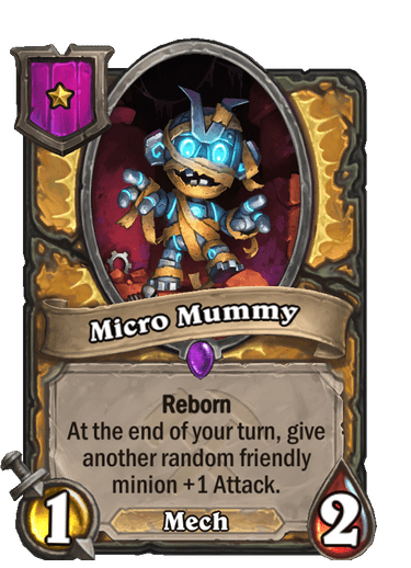Micro Mummy Card!