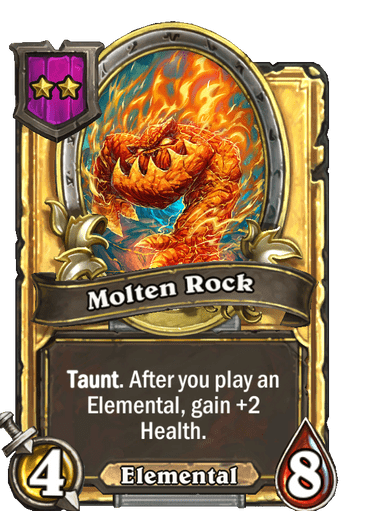 Molten Rock Card