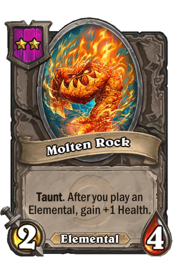 Molten Rock Card!