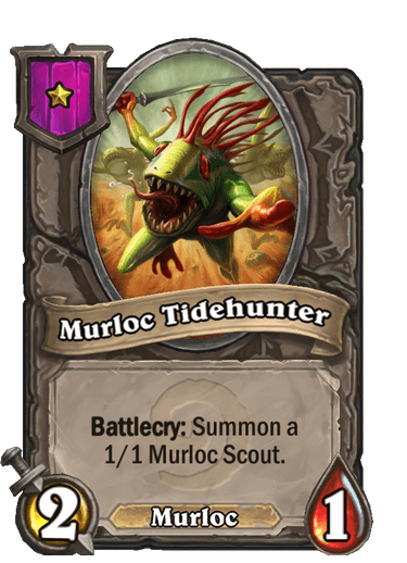 Murloc Tidehunter Card!