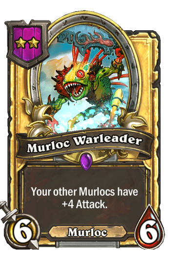 Murloc Warleader Card