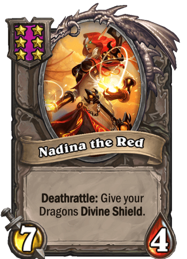 Nadina the Red Card!