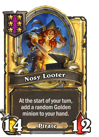 Nosy Looter Card
