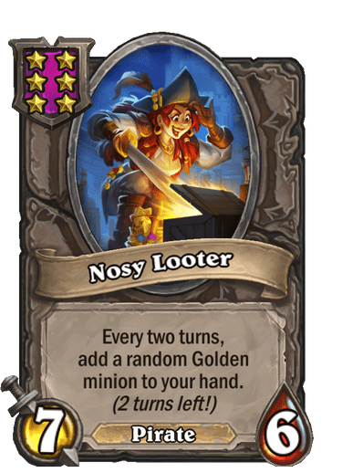 Nosy Looter Card!