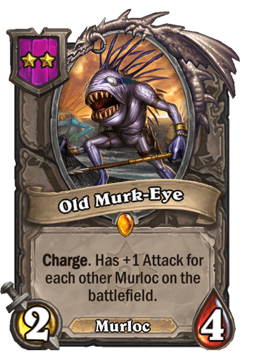 Old Murk-Eye Card!