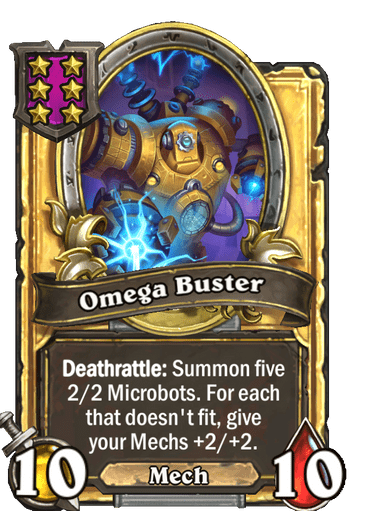 Omega Buster Card