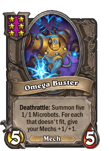 Omega Buster Card!