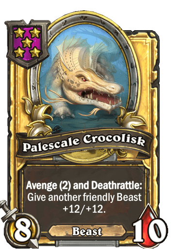 Palescale Crocolisk Card