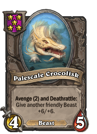 Palescale Crocolisk Card!